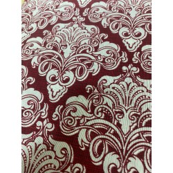 2 - Gran Foulard copritutto in tessuto Loneta Lara Morada stampato dis Ramage