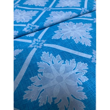 3 - Gran Foulard copritutto in tessuto Loneta Lara Morada stampato dis Arabesque