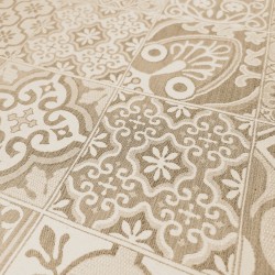 4 - Set cuscini coprisedia vesto con sistema di fissaggio con elastico in tessuto Jacquard sfoderabile 2pz art Eros