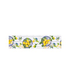 2 - Tappeto da cucina in PVC con stampa digitale dis Lemon